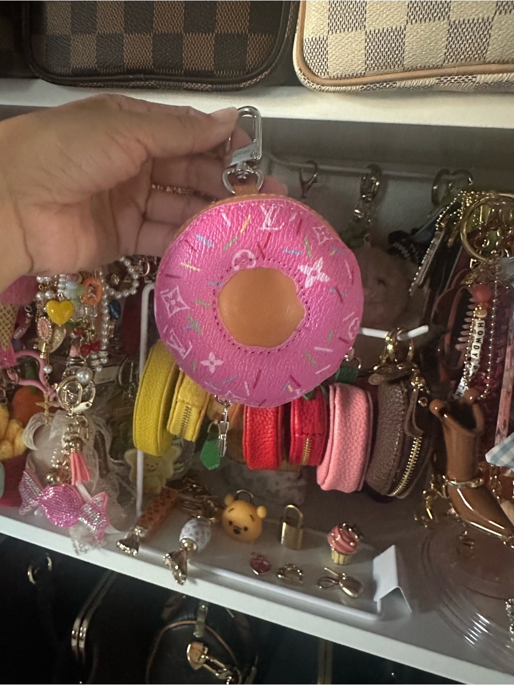 Donut bagcharm